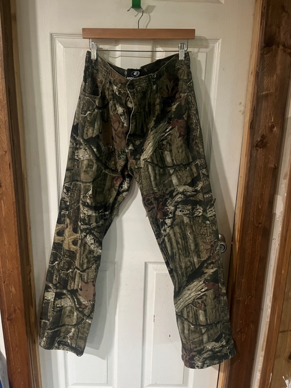 Mossy Oak Men's Camouflage Cargo Pants - Olive Green & Brown